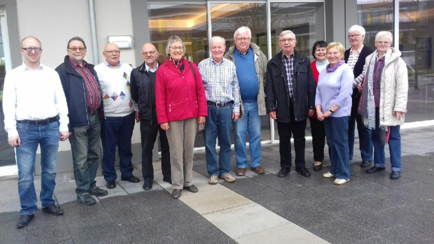 Seniorenbeirat Geldern vor der neuen BELLINI Senioren-Residenz Am Nierspark in Geldern